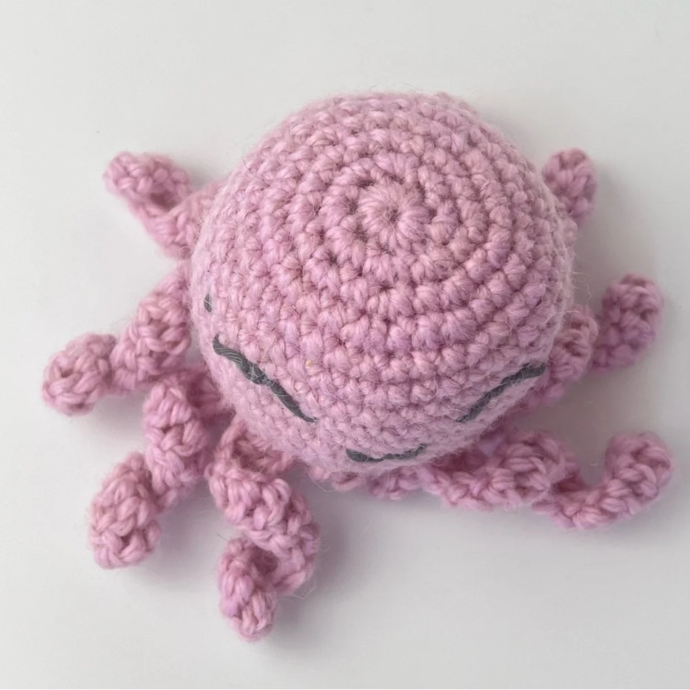 Octopus Cat Toy Organic Catnip Wool